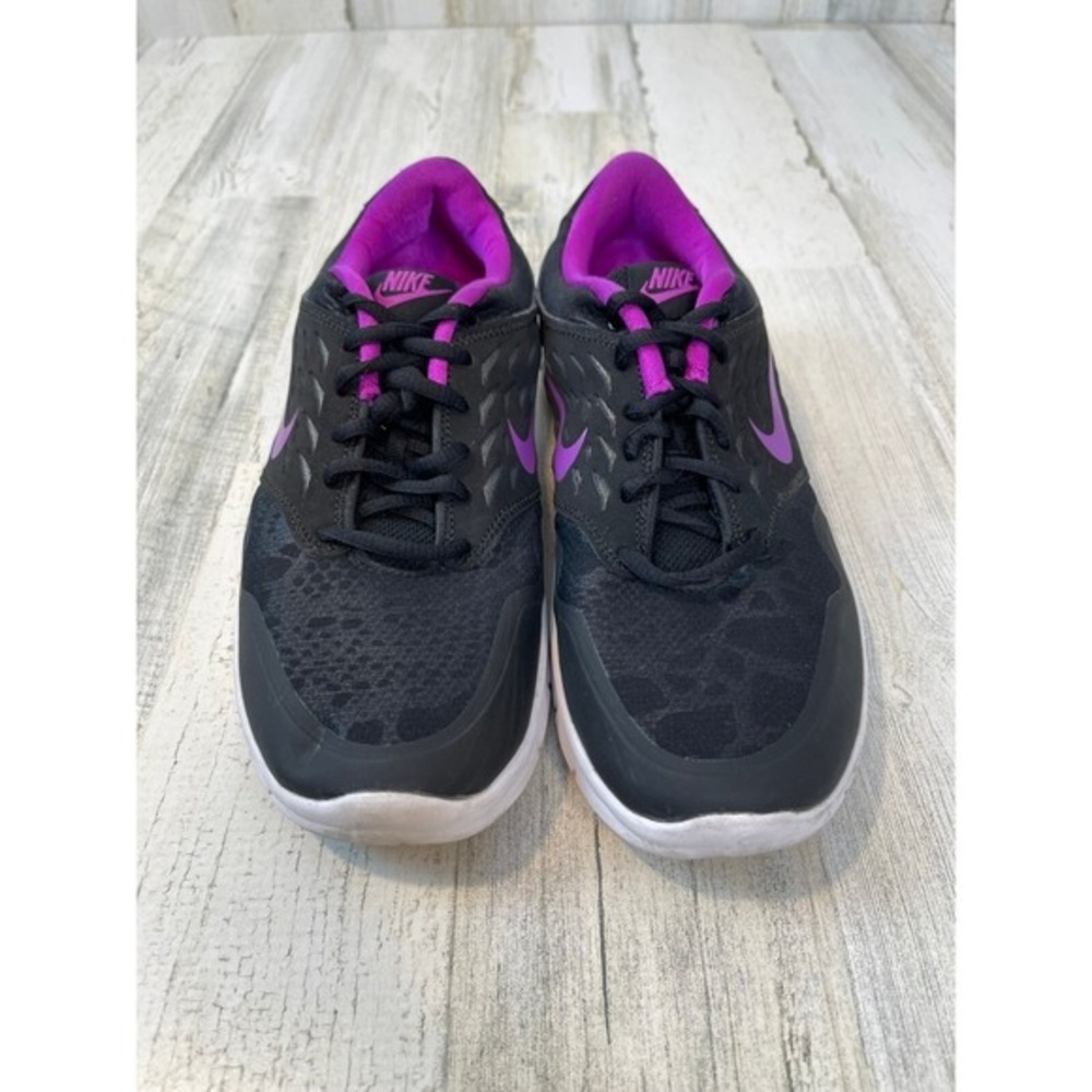 Nike Orive Print 2015 Women's Black Purple Lightweight Running Sneakers Size 10